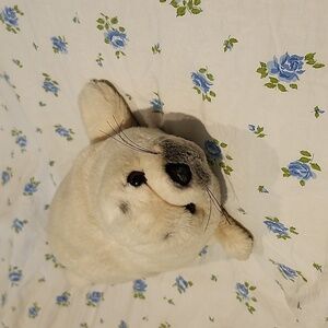 Plush baby seal